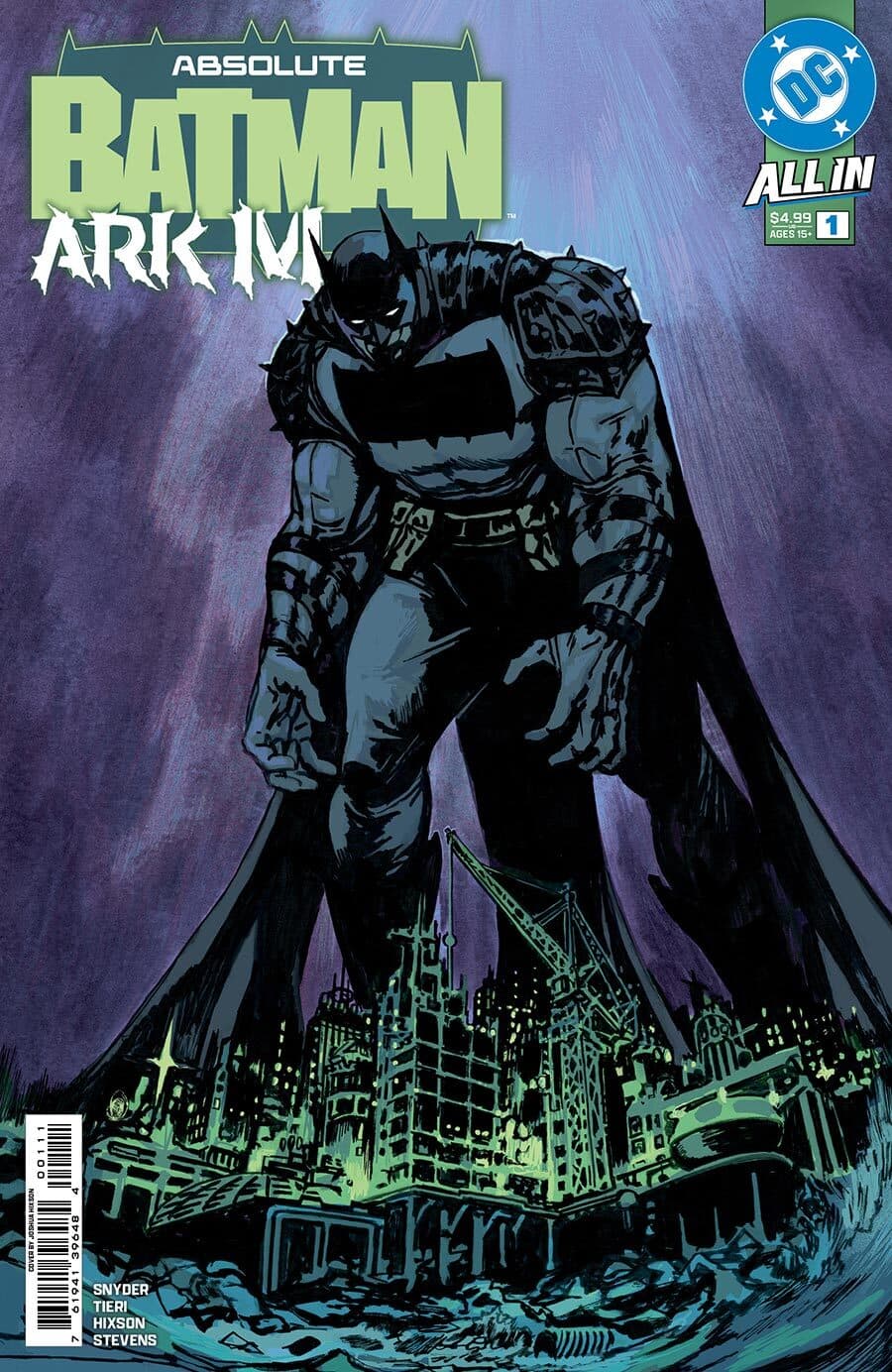 Absolute Batman: Ark-M #1: A History of Arkham cover